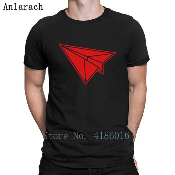

retro origami paper folding airplane jet vintage t shirt cute knitted cotton novelty euro size s-5xl basic solid funny shirt