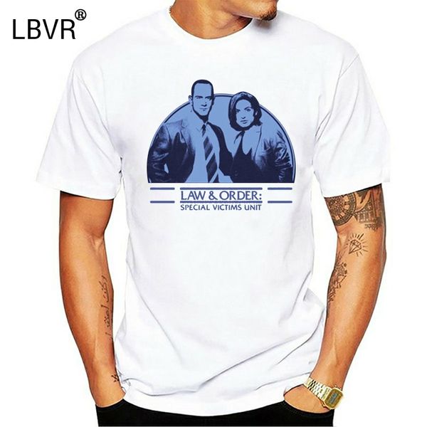 

men brand clothihng fashion mens t shirt 100%cotton law order svu - elliot olivia - men t-shirt