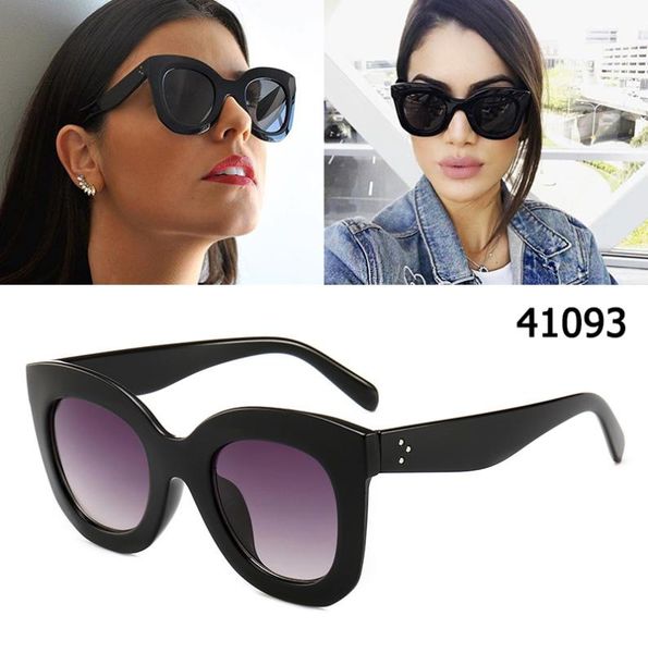

jackjad 2020 мода 41093 три точки бабочки stylesunglasses женщины vintage gradient brand design солнцезащитные очки, White;black