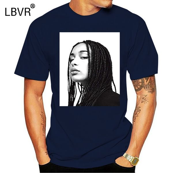 

swiffers мужского jorja smith face men t-shirt печатной футболка мужская с коротким рукавом o-образный вырез футболка летом stree twear