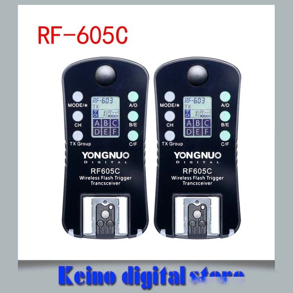

wholesale rf-605c rf605c rf 605c rf605 c wireless flash trigger for can&n upgrade version of rf-603 ii