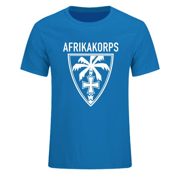 

new est short sleeve t shirts men maglietta afrika korps palm wehrmacht deutschen heeres gruppe t-shirt