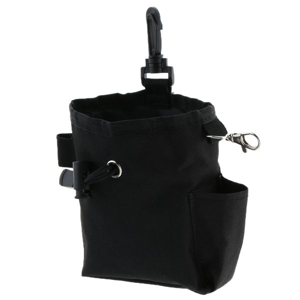 

portable dog treat pouch, pet puppy dog training bags snack bag random color