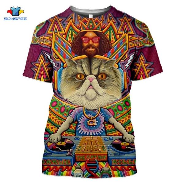 

anime hippie musician men pop art psychedelic homme 3d print shirts kawaii horror kawaii men clothing