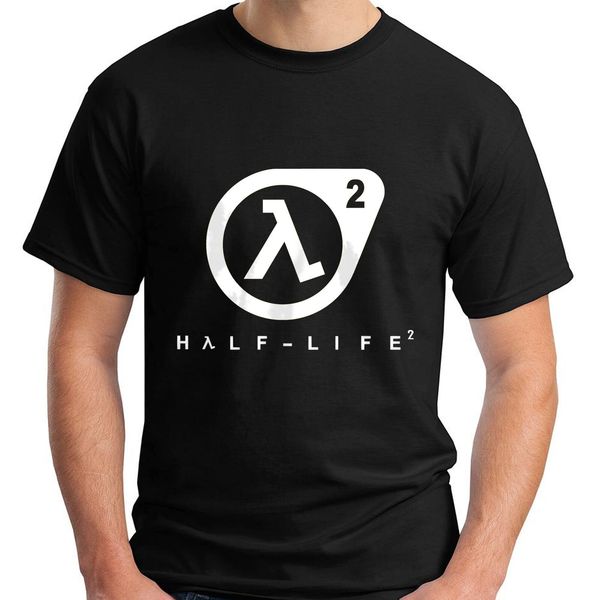 

new half life 2 logo short sleeve black t shirt men women s-3xl tee shirt custom special print