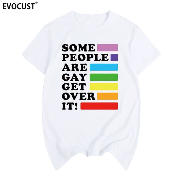 

гей lgbt лесбийской радуга футболка хлопок мужчина футболка новое лето женщин