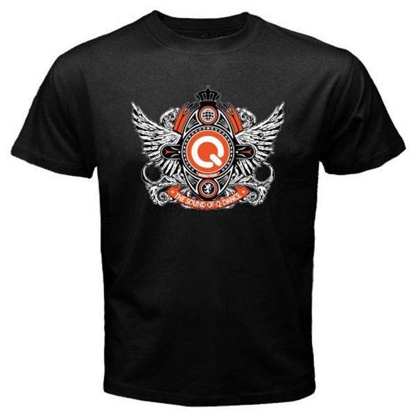 

звук q-данс techno dubstyle trance music mens black t-shirt размер s-3xl
