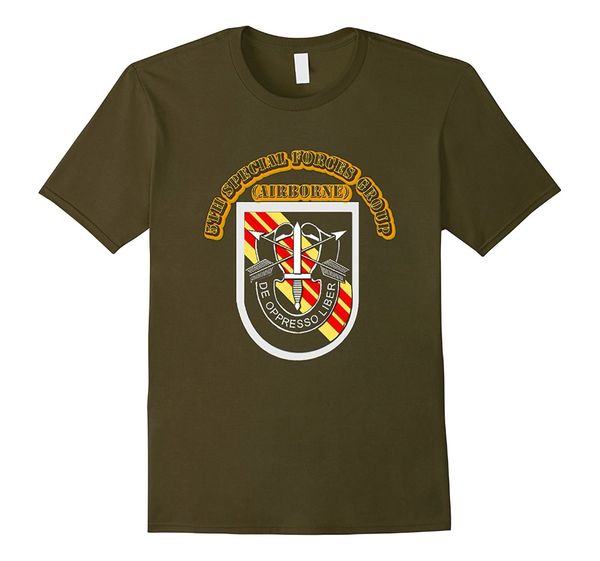 

2019 летняя мода пятые special forces group (airborne) тенниска тенниска