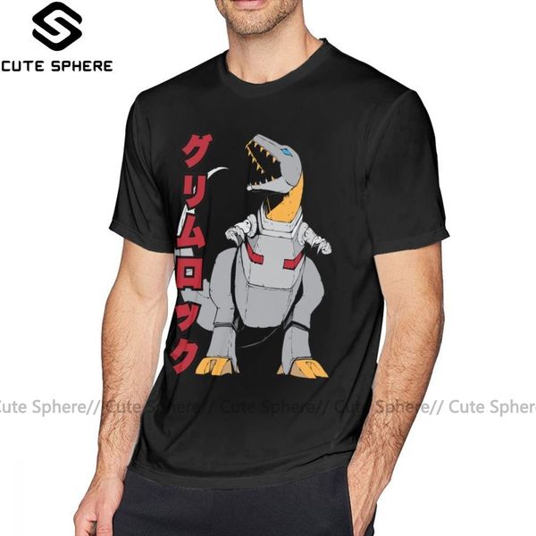 

kaiju футболка grimlock футболка 100 процентов хлопка высокий майка крупногабаритные графический мужская мода короткие рукава футболки