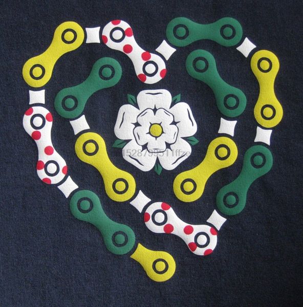 

cycling le tour de yorkshire inspired t shirt tee womens ladies 2019 fashion brand mens street wear t-shirt