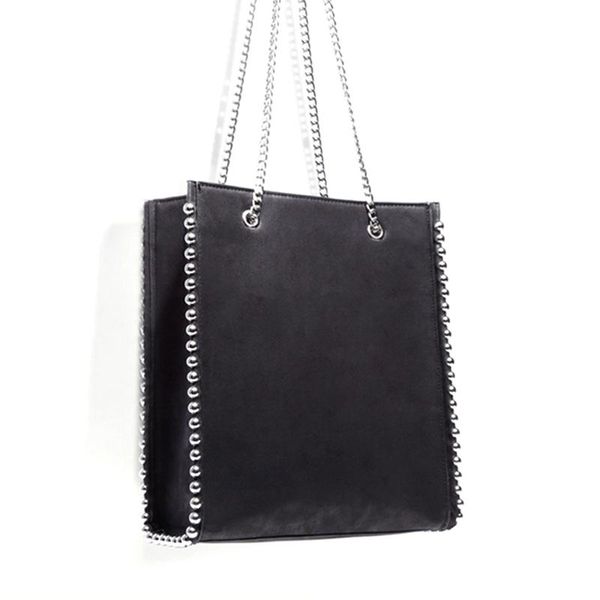 

женщины сумки повседневные сумки на ремне цепи заклепки vintage сумок женщина сумки девушка bolsas lady пу кожаная сумка