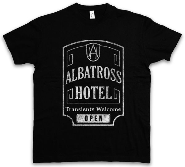 

2019 albatross l t-shirt boardwalk nucky thompson empire city sign logo motel