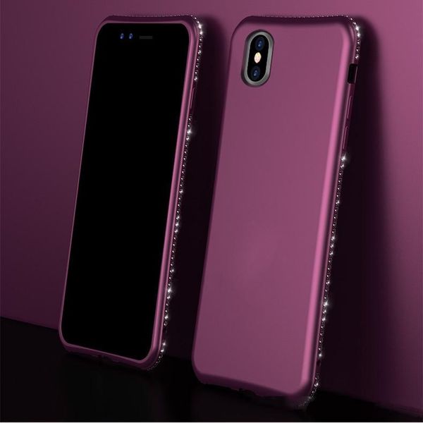 

luxury bling diamond soft tpu case for iphone xs max xr x 5 5s se 6 6s 7 8 plus silicone coque for iphone 8 phone cases