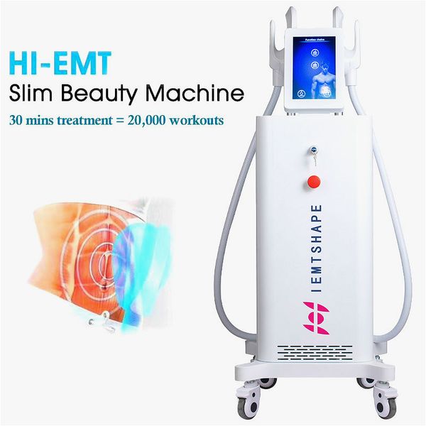 

new arrivals muscle building machine non-invasive body shape muscle emslim em slim beauty slim em body fat burning machine dhl ing, Black;white