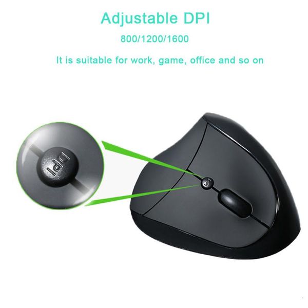 

optical wired vertical mouse office usb high portable adjustable dpi accessories home game small ergonomic mice