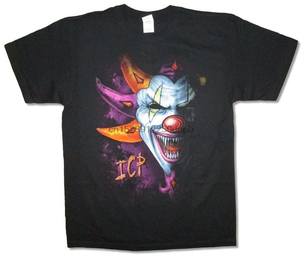 

insane clown posse половина jester черная футболка новый официальный icp