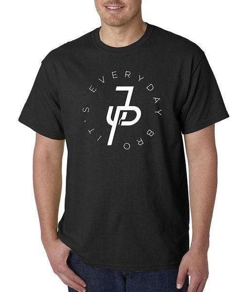 

2019 горячая продажа мужская мода t-shirt это каждый день bro jake paul jp logo tee рубашка