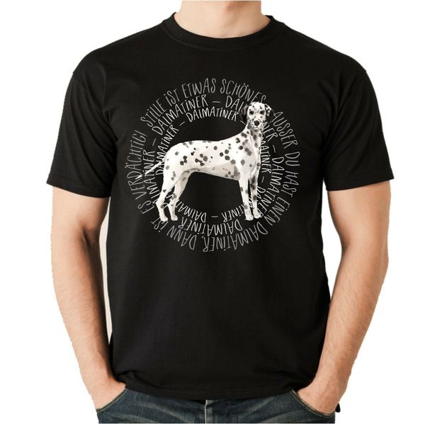 

t-shirt circle dalmatiner watercolor by siviwonder unisex