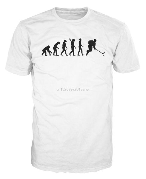 

2020 летняя марка взрослые повседневный tee shirt ice hockeyer evolution смешные ice-hockeyer хоккей с шайбой металл футболки
