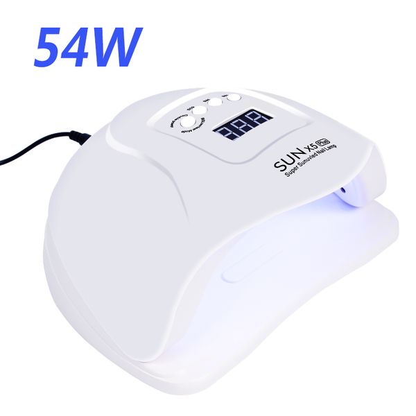

nail dryers uv lamp led dryer for all gels polish with infrared sensing 30/60/90s smart timer button