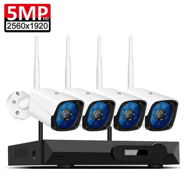 

smart home security cameras system 5mp 5 million high-definition camera monitoring equipment outdoor security cameras gun-type monitor