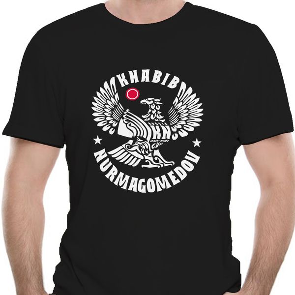 

men tshirt khabib nurmagomedov the dagestani eagle t shirt women t-shirt tees 0985e