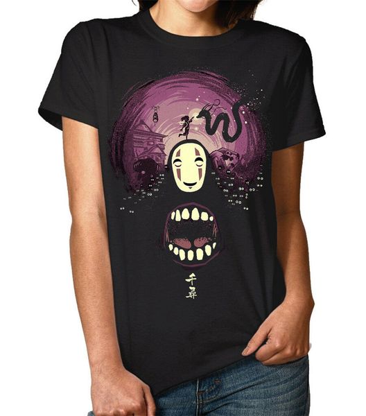 

spirited away studio ghibli t-shirt, hayao miyazaki men's women's tee, all sizes funny design tee shirt