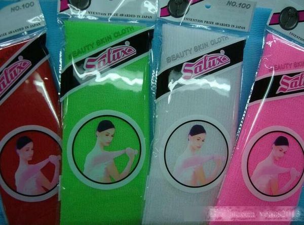 

new salux japanese beauty skin wash towel cloth beauty towel exfoliating washing cloth 4 colors skin wipes