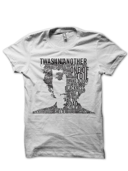 

bob dylan half sleeve white t shirt