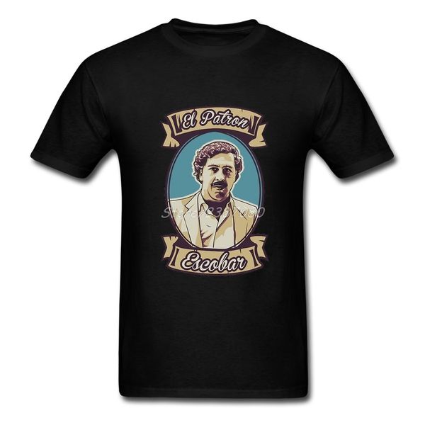 

pablo escobar t shirt short sleeve tshirt men 2020 new street wear cotton big size retro funny t shirts