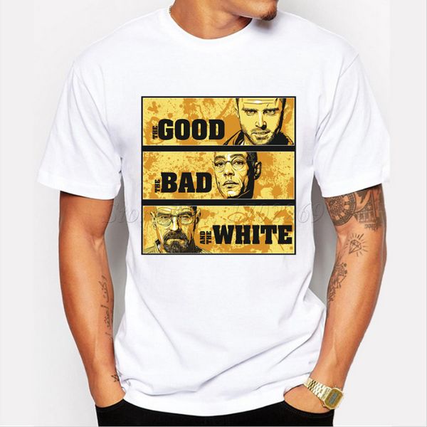 

breaking bad men t shirt jessie and mr. white retro prined male fashion casual short sleeve hipster funny cool tee shirts