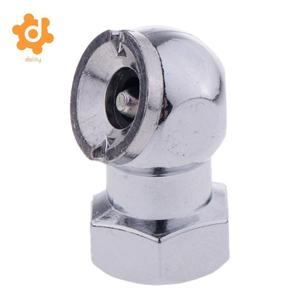 

dolity 1/4" female npt direct air line chuck with shut-off for tire valves