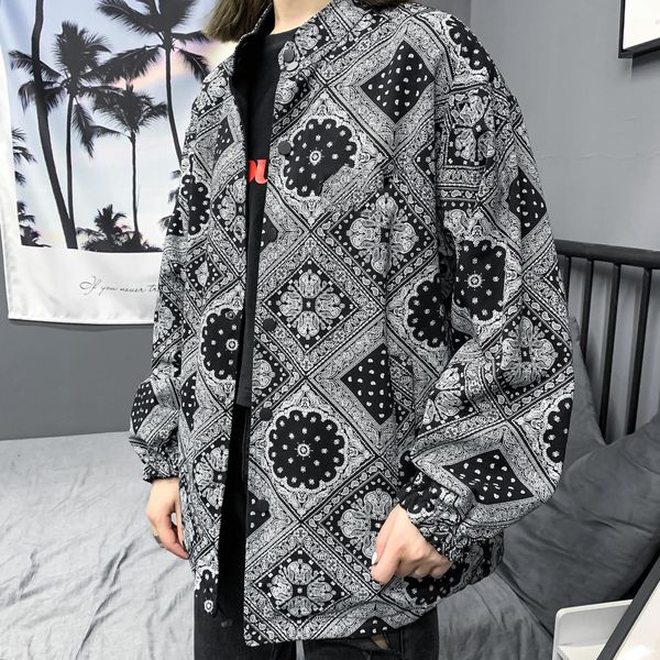 

20ss Fashion Brand Designer Women Coat Cashew Flower Double-sided Stand Collar Jacket Couple Jacket T&N&F Brand Coats