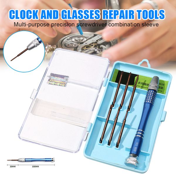 

7-in-1 precise slotted and screwdrivers set disassembly tools kit for watch cell phone camera repair tsh shop