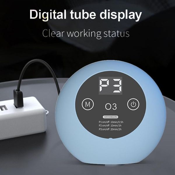 

new mini ozone generator deodorizer air purifier usb rechargeable fridge purifier portable air small space clear odor