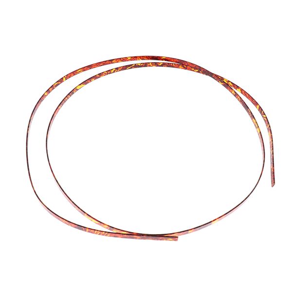 

red tortoise shell guitar binding purfling strip guitar body project parts