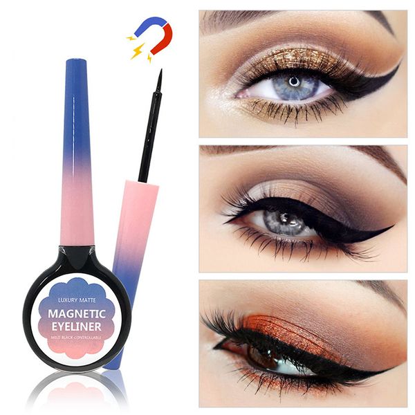 

eyeliner 15ml magnetic liquid waterproof matte eye liner pencil long lasting makeup quick drying black cosmetic pen tslm1