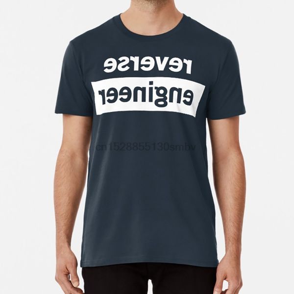 

reverse engineer t shirt careers professions occupations jobs engineer engineering reverse backwards funny humor
