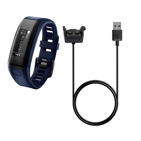 

for garmin vivosmart hr hr approach x40 100cm usb power charger charging cable wire wristband bracelet 100pcs/lot