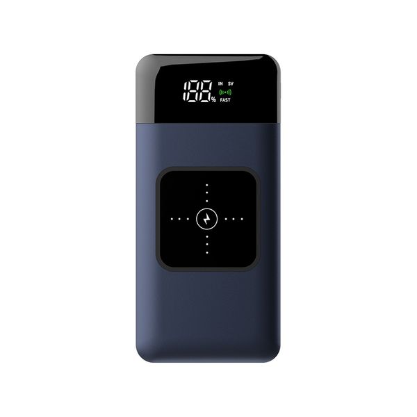 

10000mah 7.5w 10w wireless charge powerbank for iphone samsung airpods pro qc3.0 qi led powerbank for airpods dual output ing