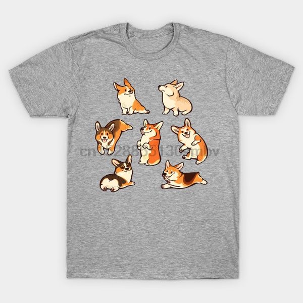 

men tshirt jolly corgies corgi t shirt women t-shirt tees top