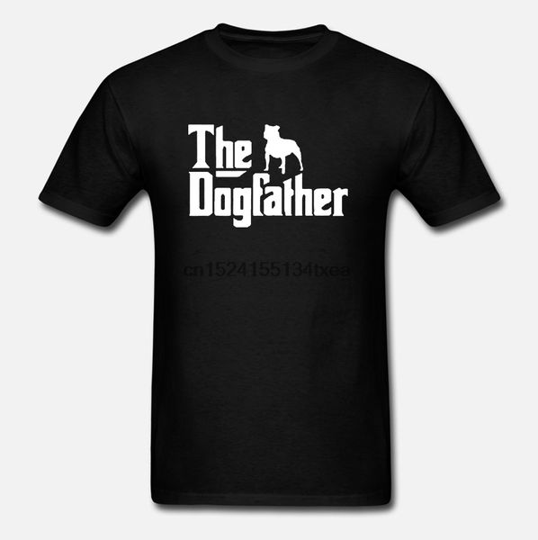 

мужские стаффордширский бультерьер tshirt - dog отец футболка staff staffy подарки