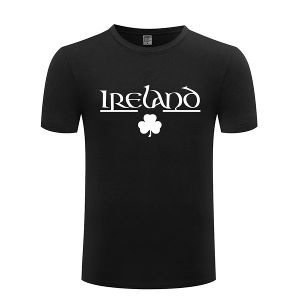 

ireland irish clover creative mens men t shirt tshirt 2018 new short sleeve o neck cotton casual t-shirt tee