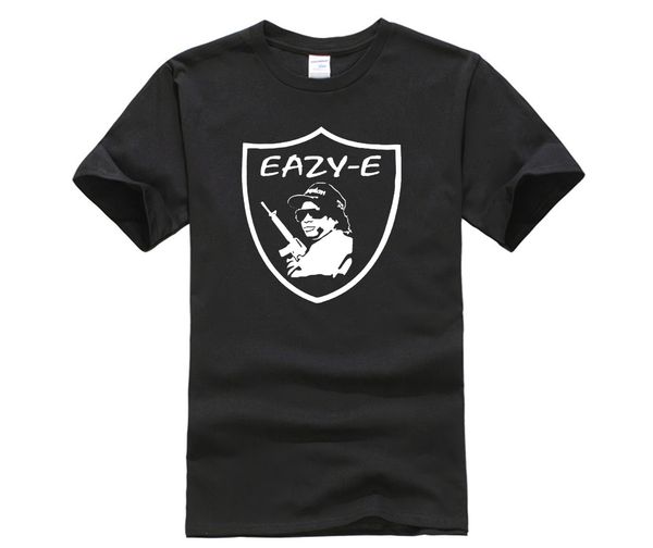 

tshirt men eazy e black t shirt raider duz it compton nwa rap hip hop all sizes design short sleeve t shirt tees men's
