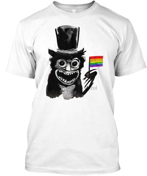 

men t shirt babadook lgbt flag women t-shirt
