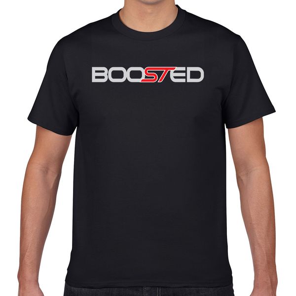 

t shirt men boosted funny harajuku geek short male tshirt xxxl