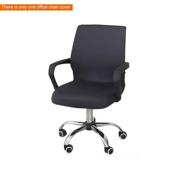 

high back protective removable living room solid color computer seat modern simplism office chair cover stretch washable