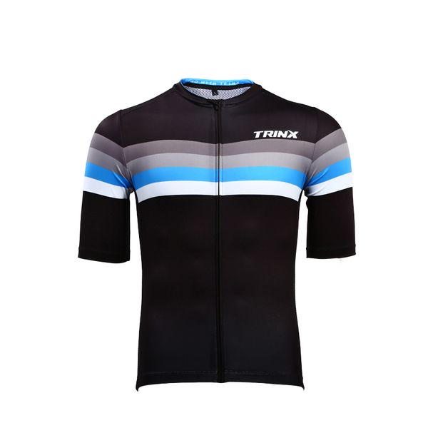 

bike uniform summer cycling jersey breathable quick-day bicycle cycling clothings sport bike short sleeves jersey sets, Black;blue