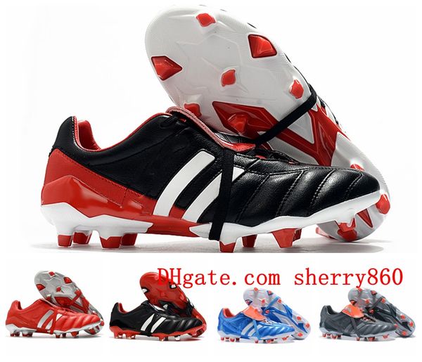 

2021 soccer shoes quality mens predator mania fg cleats vi football boots tacos de futbol trainers sports