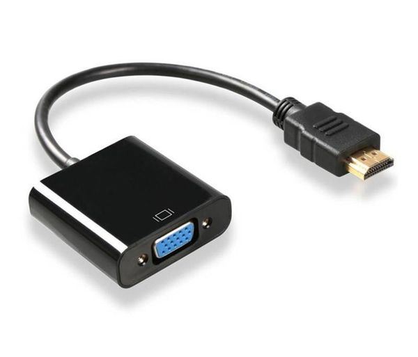 

1080p hdmi to vga adapter digital to analog converter cable for xbox ps4 pc laptv box to projector displayer hdtv